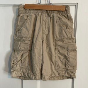GapKids cargo shorts, size medium, khaki